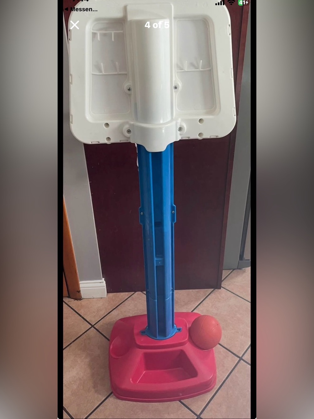 Toddler basketball hoop - Picture 5 of 5